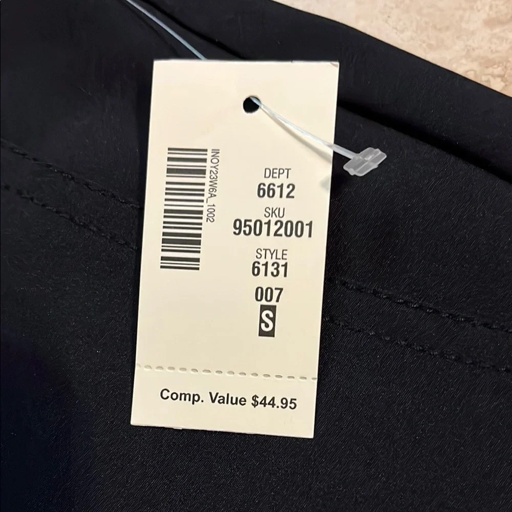 💕HP💕Men’s Aeropostale pull on Black Flat Front Shorts - Picture 2 of 6